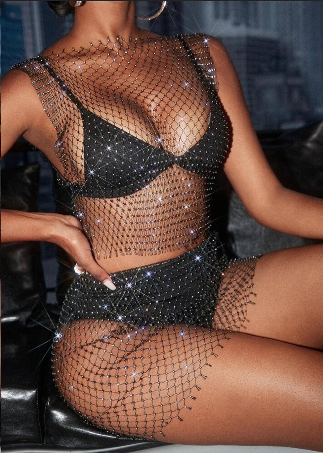 Sasha Fierce Fishnet Set